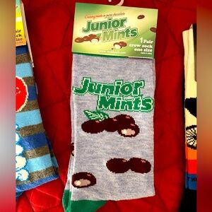 Something sweet 0 calorie for your Sweetie - Men’s Fun Socks Candy Junior Mints